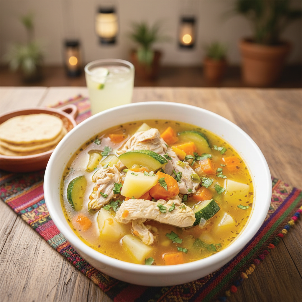 SOPA DE GALLINA